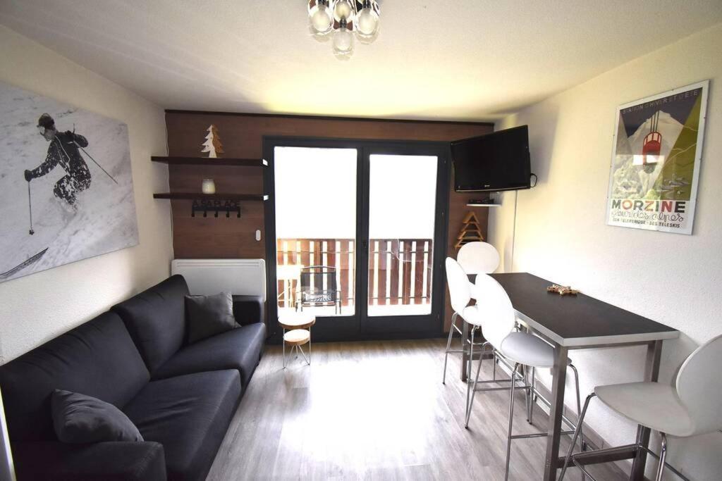 Au Pied Des Pistes B31, Chaleureux Studio 4 Pers, Vue Sur La Vallee Imprenable Avec Wifi, Draps Non Compris Saint-Jean-d'Aulps Exterior photo