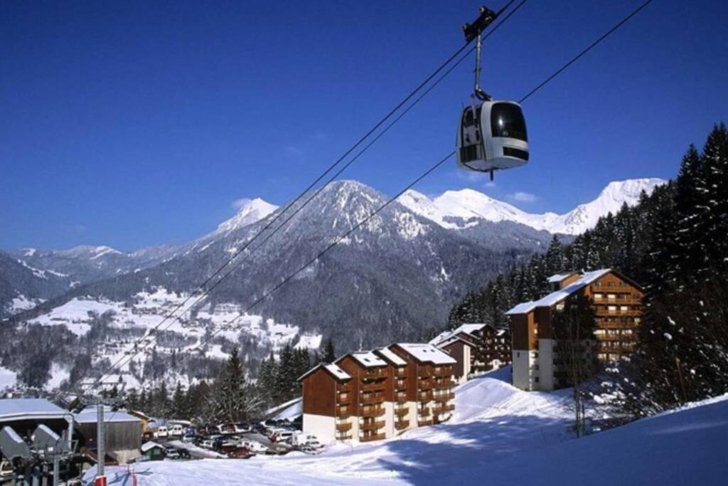Au Pied Des Pistes B31, Chaleureux Studio 4 Pers, Vue Sur La Vallee Imprenable Avec Wifi, Draps Non Compris Saint-Jean-d'Aulps Exterior photo